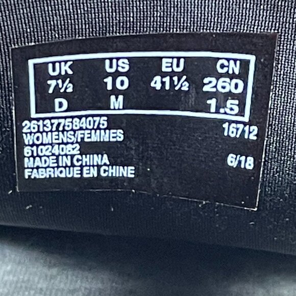 Clarks Ayla Band Womens Size 10 Shoes Black Cloudsteppers Comfort Slip On - Picture 15 of 15